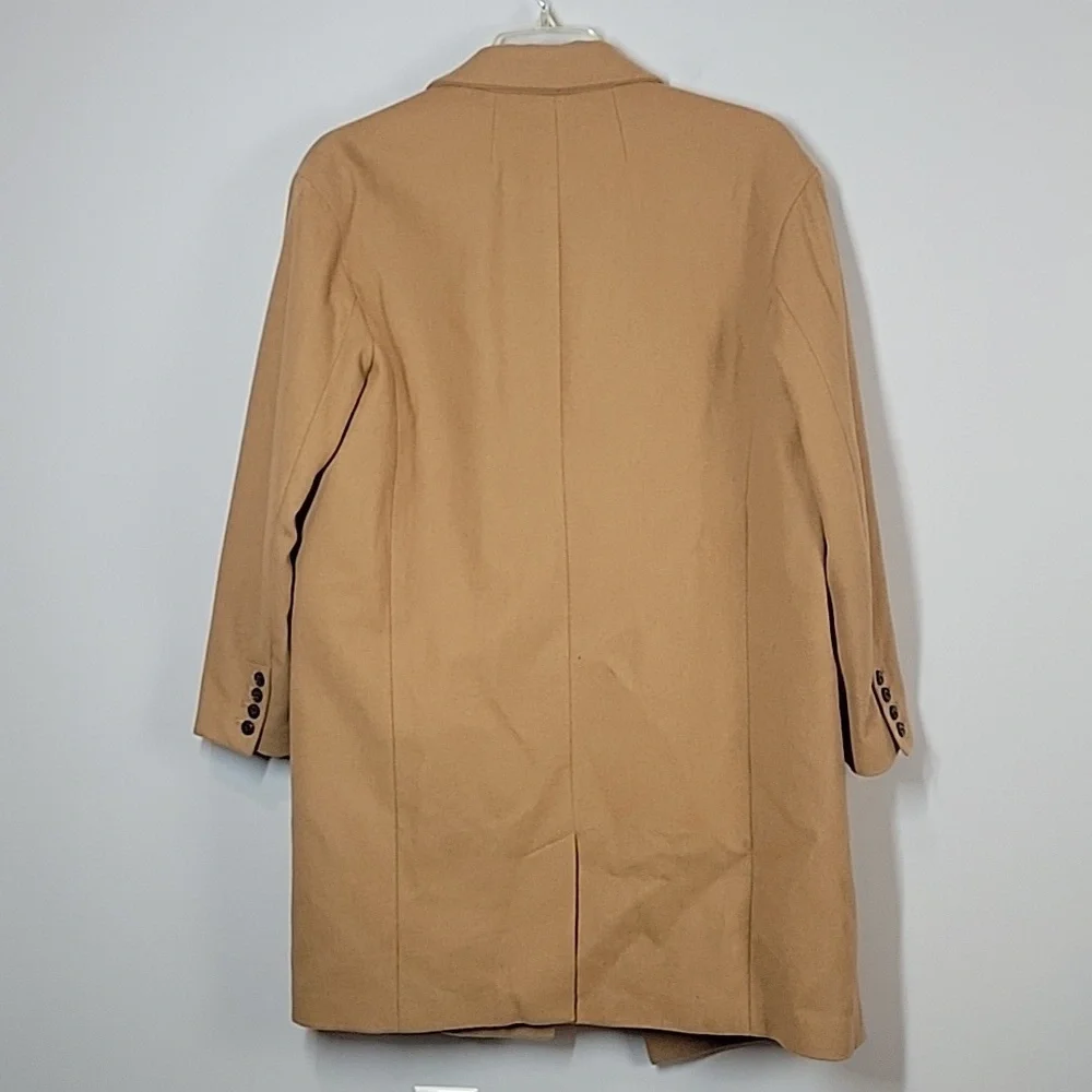 Banana Republic double breasted Camel tan coat
